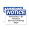 Signmission Safety Culture Sign, 5 in Width, Vinyl Decal, Rectangle OS-2PACK-NS-D-35-L-13223 - alternate 1